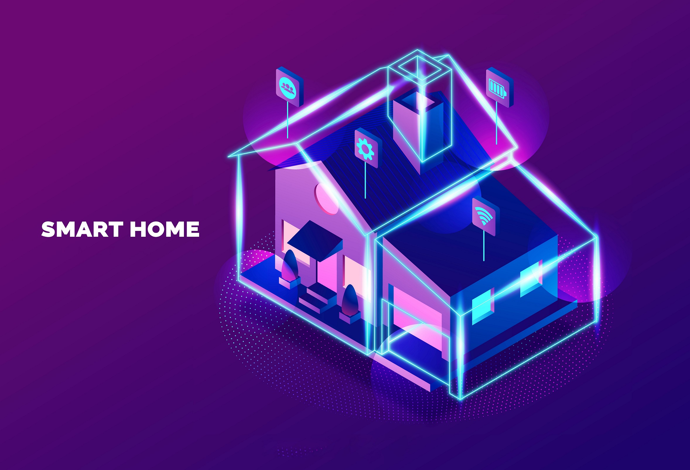 Système domotique : une maison 100% connectée - particulier